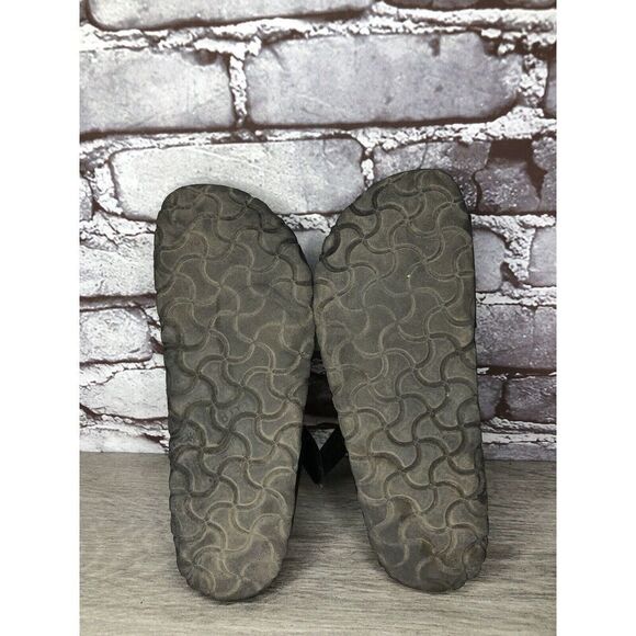 Birkenstock Pisa Black Leather Strappy Slides Cork Sandals Women’s Sz 36EU/5M US - Picture 13 of 16